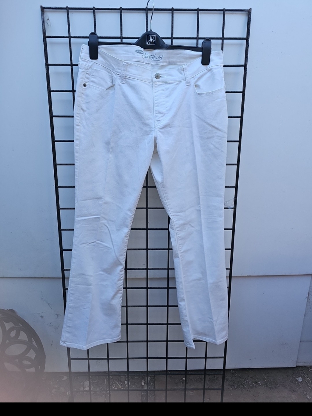 Old Navy White SweetHeart Jeans